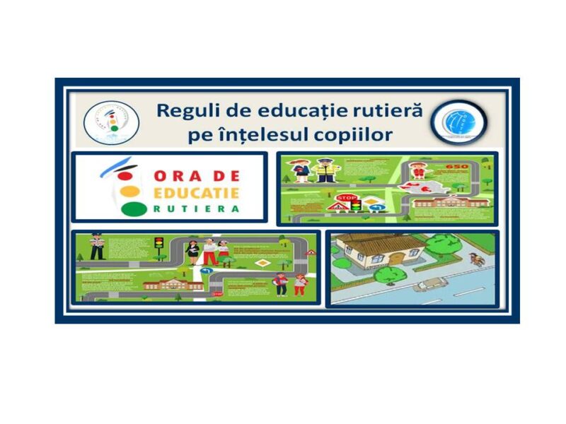 Reguli de educație rutieră pe înțelesul copiilor